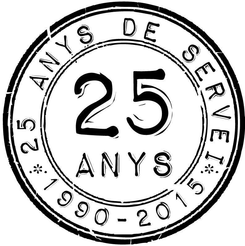 Logo 25 anys 7 i TRIA