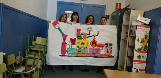 Texturitzador Escola Sant Ildefons